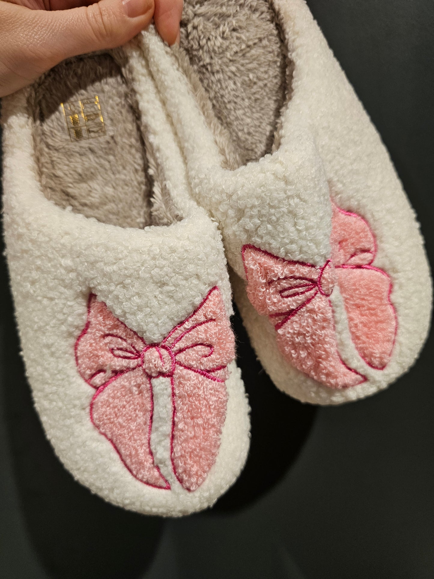 Pink bows