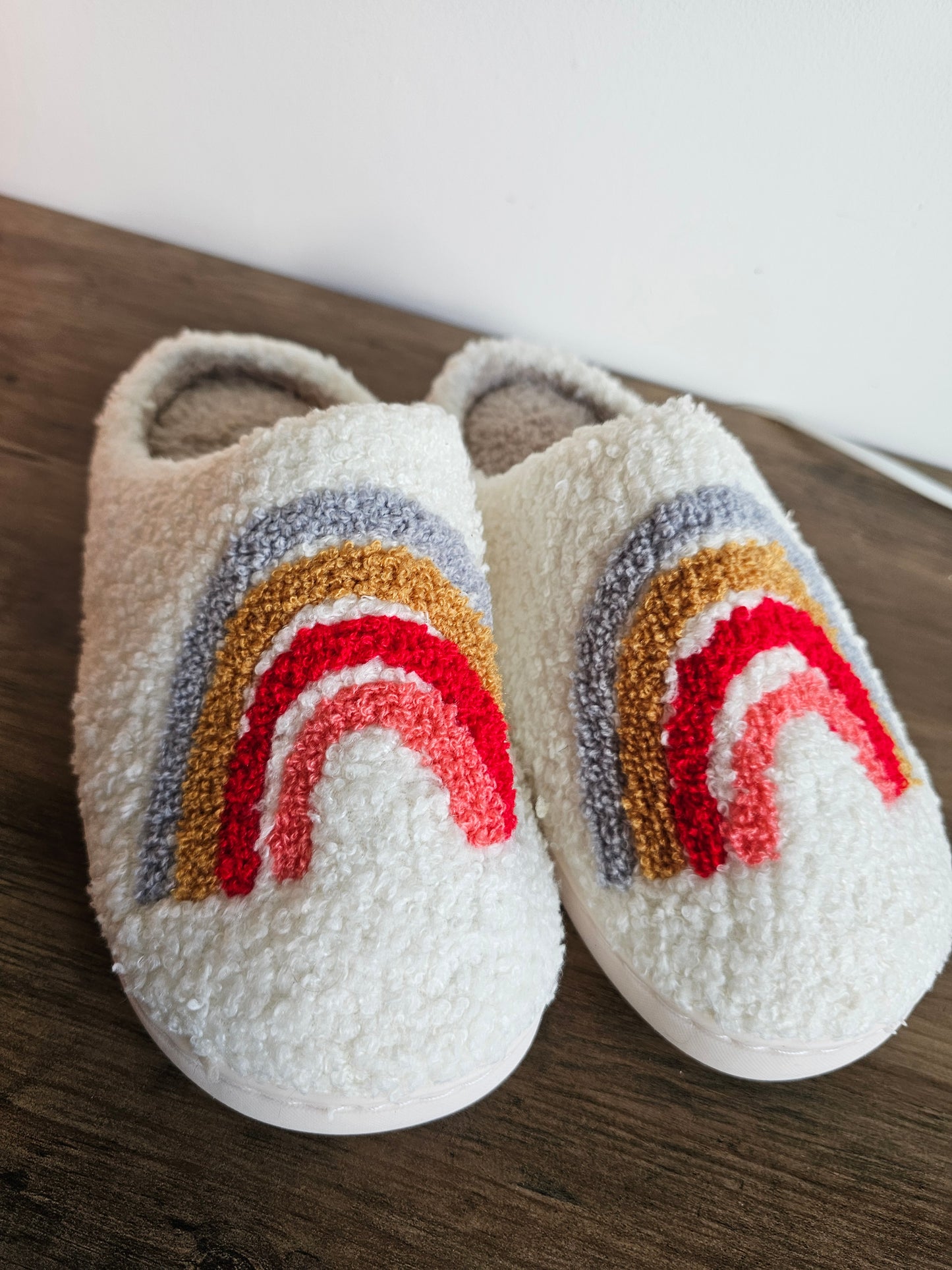 Rainbow Slippers